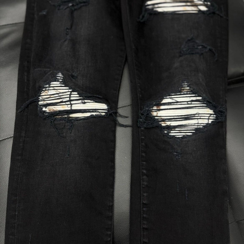 Amiri Jeans 100% Authentic Black White MX1 Quick Shipping