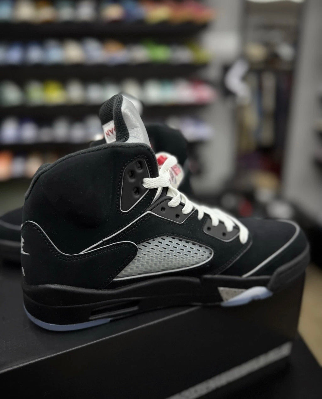 Nike Air Jordan 5 Retro OG 'Black Metallic Reimagined