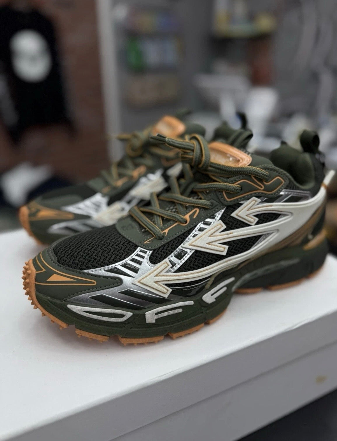 Balenciaga  Green Orange